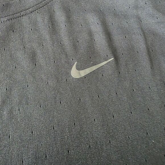 Nike Running Division Moth See Through Tee Shirt S Black Dri-Fit ADV FQ3091-010 - Picture 6 of 16